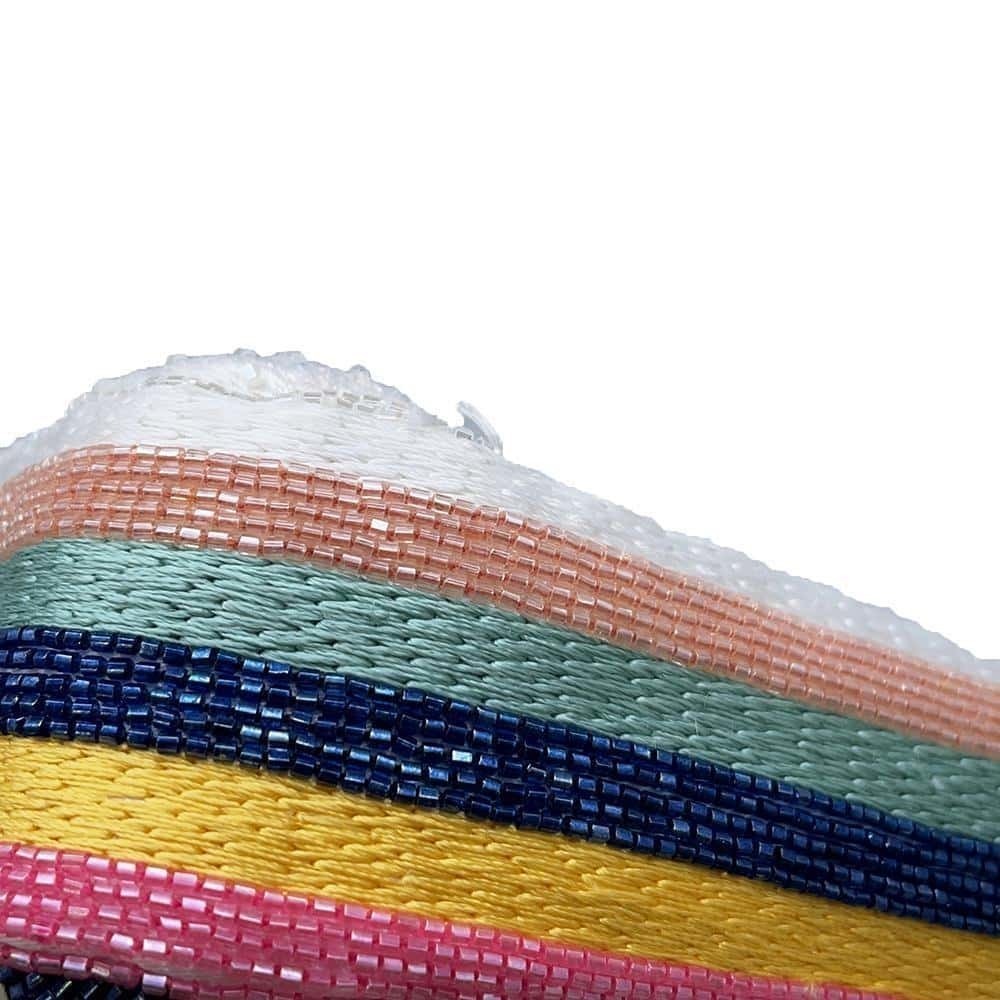 Fendi Antonio Lopez Embroidery Satin Python Shoul… - image 8